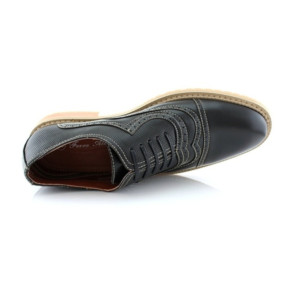 Mens "Soren" Fashion Oxfords - Picture 4 of 5
